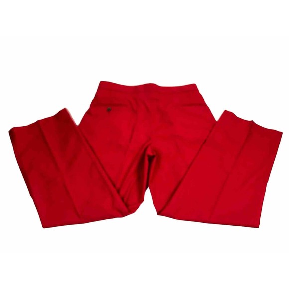 Vintage 1980s Chip Beck Golf Pants Red Size 34x29s Rare USA Made - Picture 6 of 9